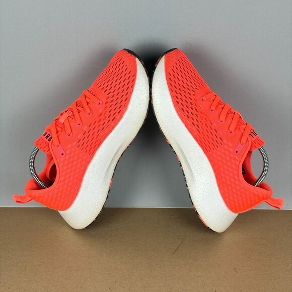 NoBull Journey Running Shoes Womens 8.5 Mens 7 Orange White Low Top Lace Up - Picture 6 of 10